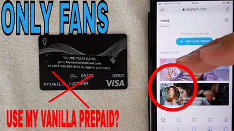 does onlyfans accept prepaid cards|only fans payment question : r/CreditCards